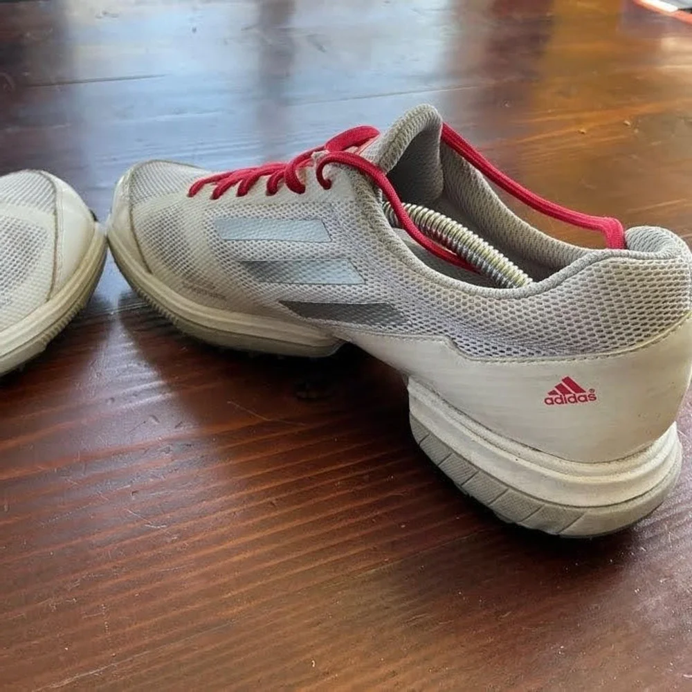 Adidas Adizero Spirit Frame Spikeless Golf Shoes Womens Size‎ 7.5 White 674710